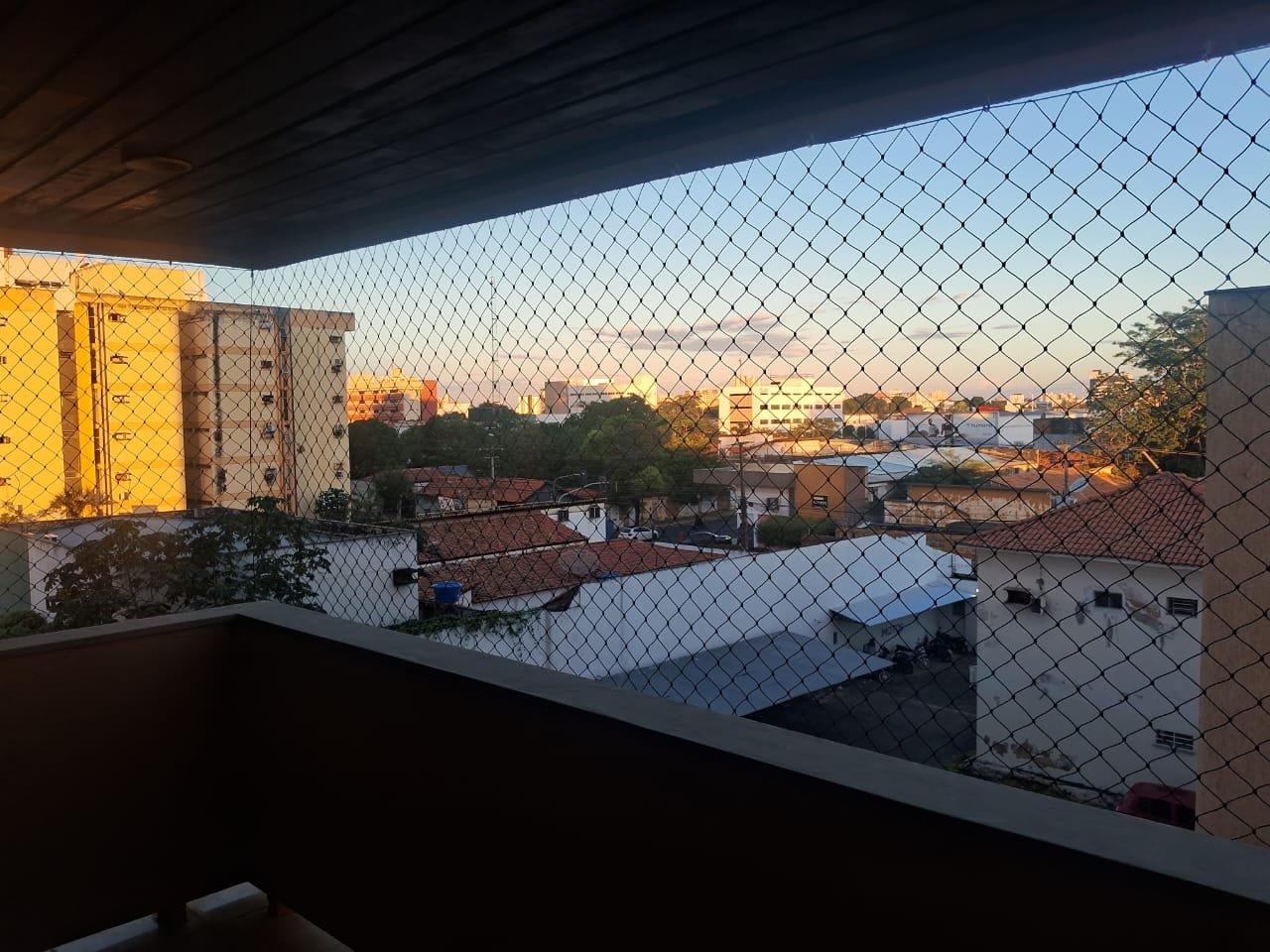 Instalação de rede de proteção 1