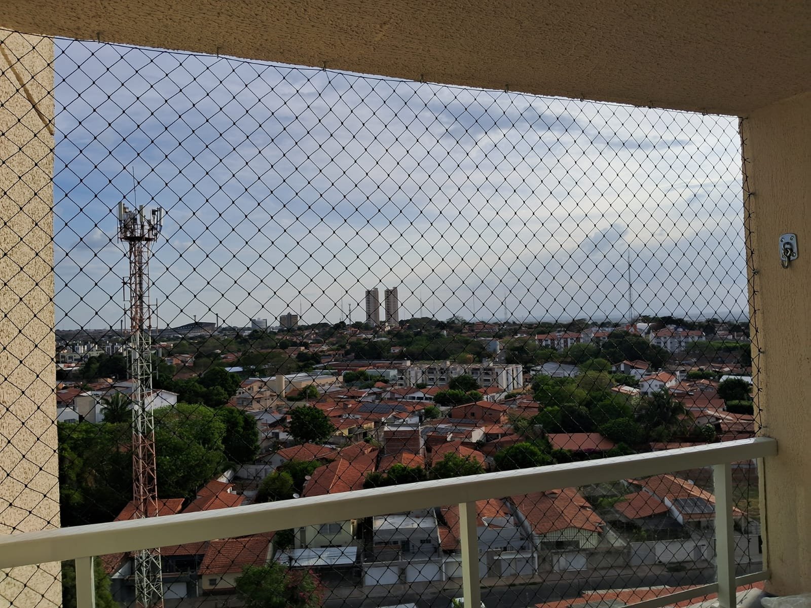 Instalação de rede de proteção 11