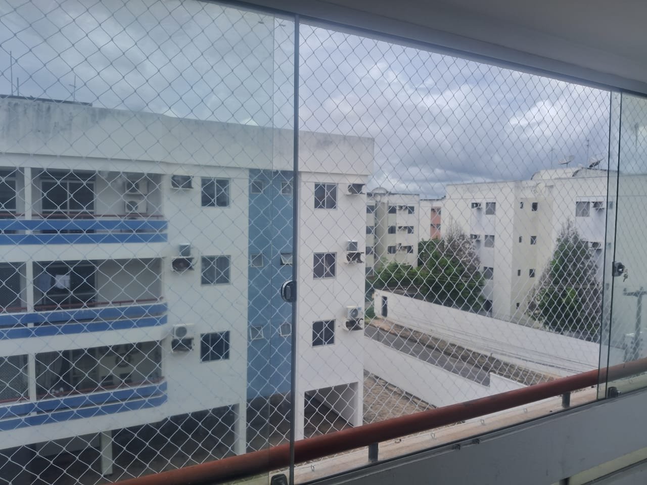 Instalação de rede de proteção 12